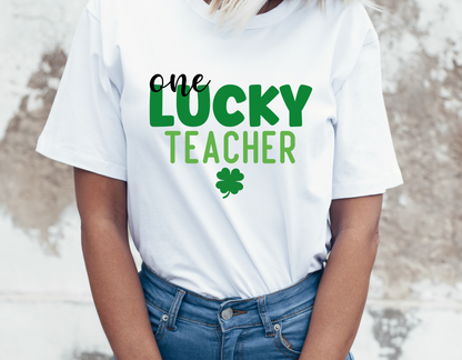 One Lucky Teacher Simple