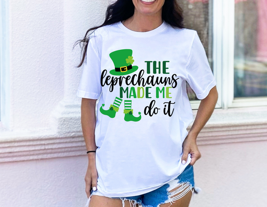 The Leprechauns Made Me Do It!