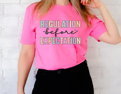 Regulation Before Expectation