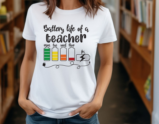 Battery Life of a Teacher