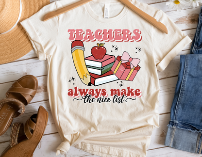 Teachers Always Make the Nice List