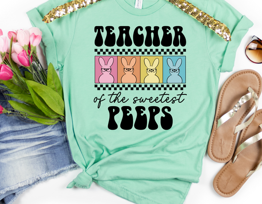 Teacher of the Sweetest Peeps Glasses