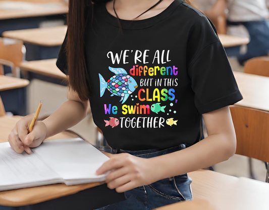 We're All Different But In This Class We Swim Together