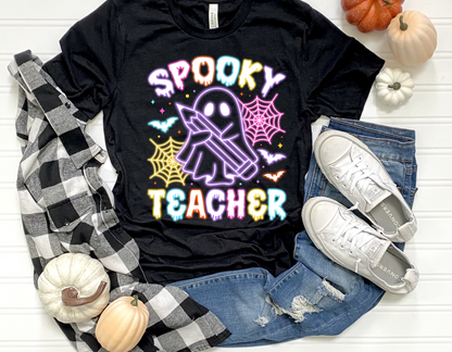 Spooky Teacher Neon - Glow in the Dark