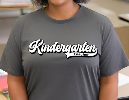 Kindergarten Teacher Swoosh