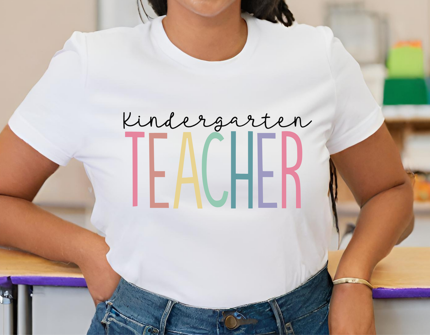 Pastel Kindergarten Teacher