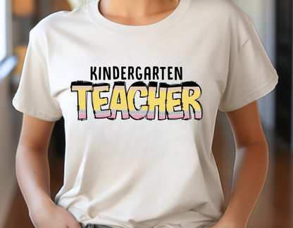 Kindergarten Teacher Pencil