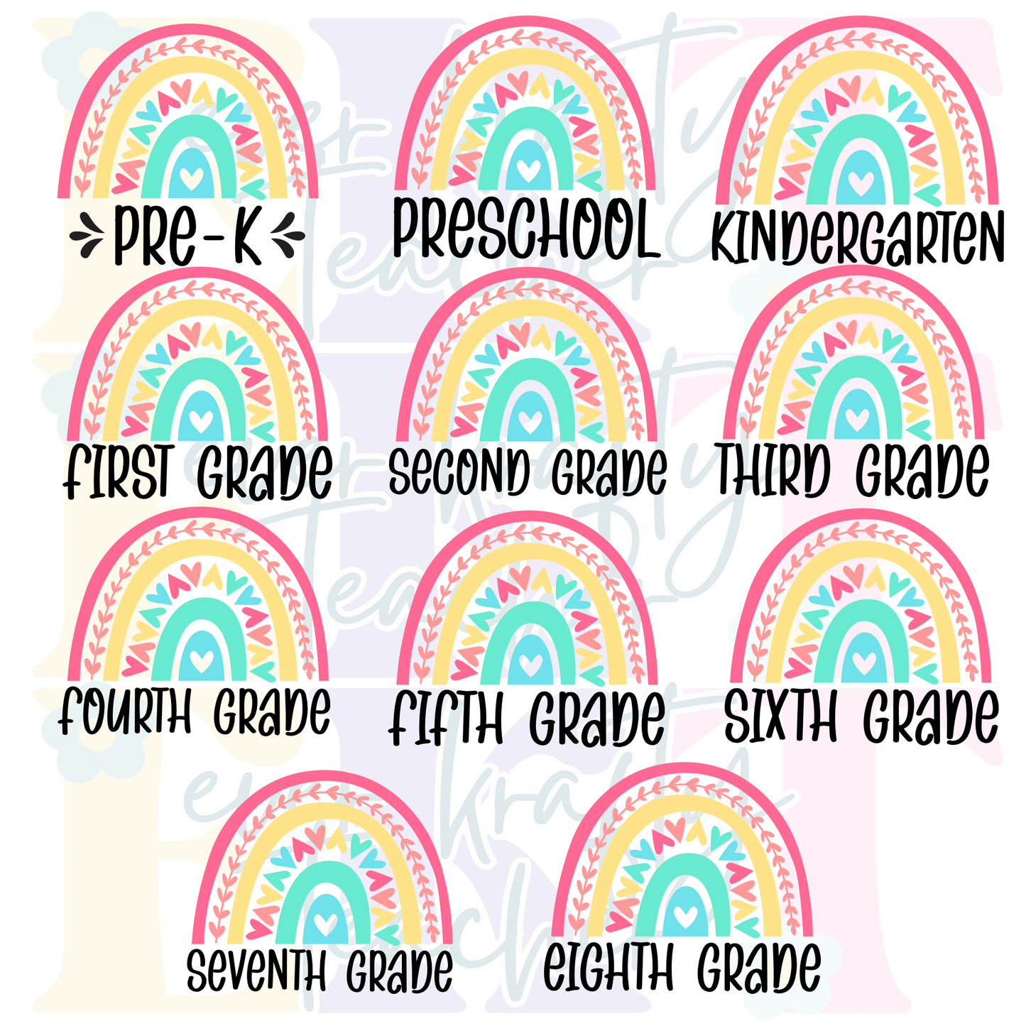 Rainbow Grade Level