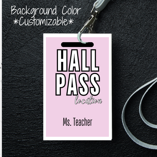 Simple Hall Pass