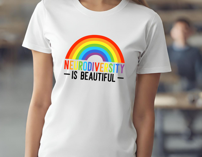 Neurodiversity Is Beautiful Rainbow