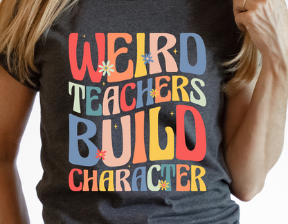 Retro Weird Teachers Build Character