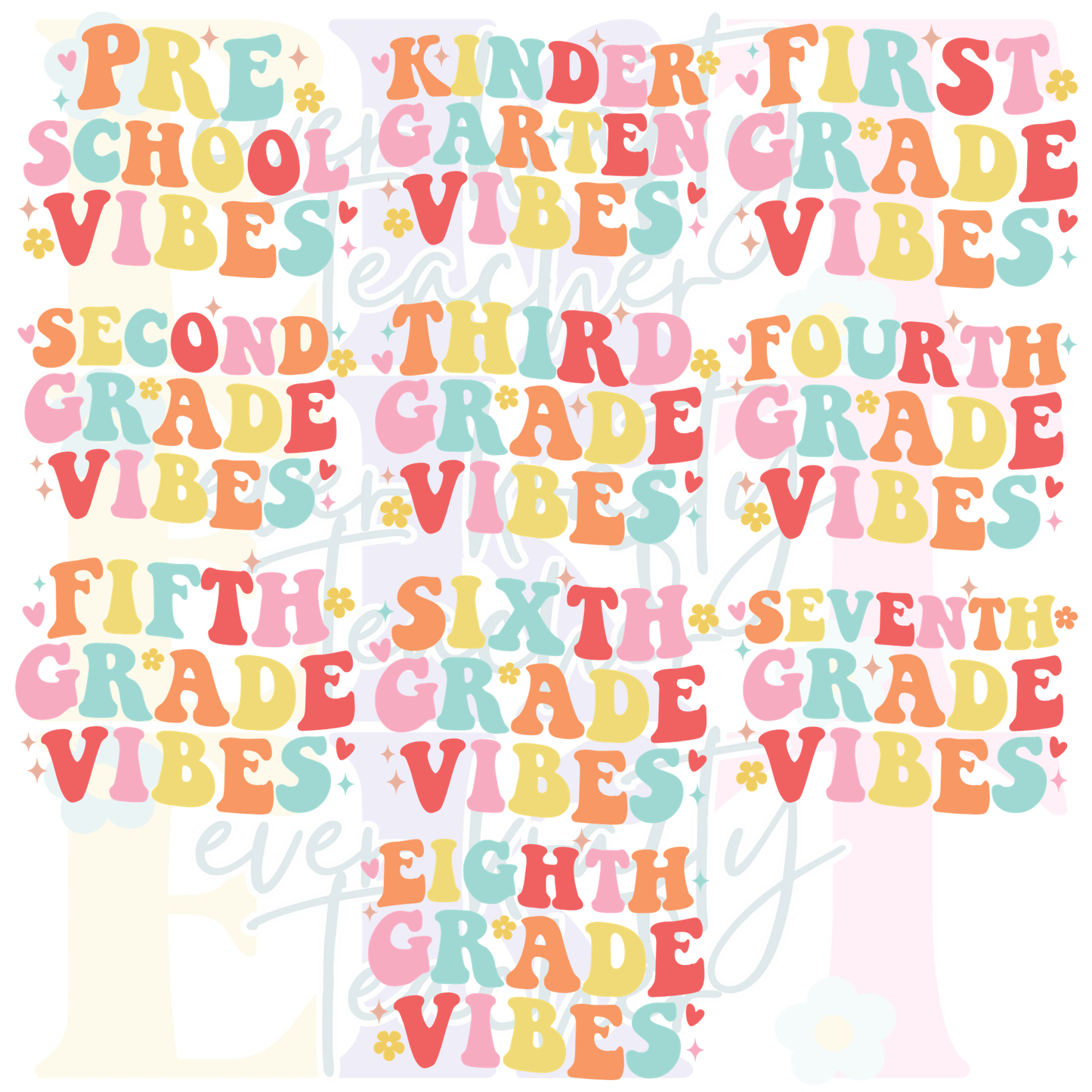 Colorful Vibes Grade Level